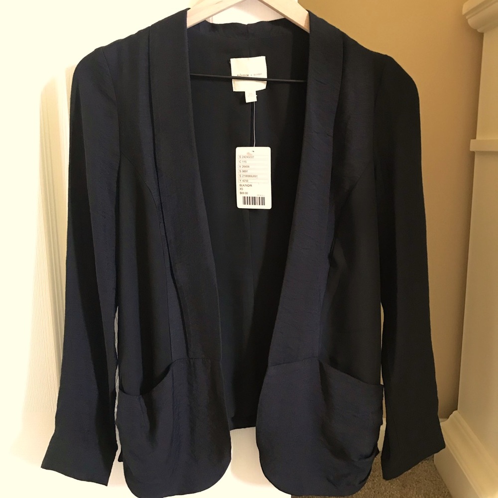 Anthropologie open blazer